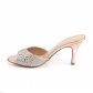 zlaté dámské pantoflíčky Lucy-01-ggfa - Velikost 38