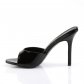 černé dámské pantoflíčky Classique-01-b - Velikost 40