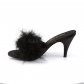 černé dámské erotické boty Amour-03-bsat - Velikost 41