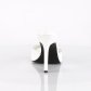 bílé dámské pantoflíčky Classique-01-wpu - Velikost 46