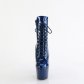 dámské modré kotníkové kozačky s glitry Adore-1020gp-nbg - Velikost 39