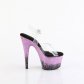 vysoké dámské fialové sandály s glitry Adore-708ss-cbppg - Velikost 35