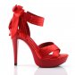 červené sexy sandálky Cocktail-568-rsa - Velikost 39