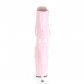 extra vysoké růžové kotníkové kozačky Flamingo-1020-bp - Velikost 35