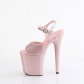 extra vysoké růžové sandále s glitry Flamingo-809gp-bpg - Velikost 40