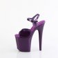 extra vysoké fialové sandále s glitry Flamingo-809gp-ppg - Velikost 40
