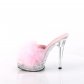 dámské růžové erotické pantofle Majesty-501-8-bppuc - Velikost 37