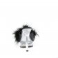 dámské černé erotické pantofle Majesty-501-8-bpuc - Velikost 38