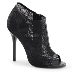 černé dámské společenské sandálky Amuse-56-blc