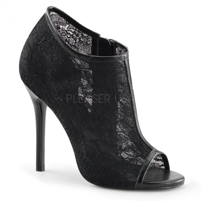 černé dámské společenské sandálky Amuse-56-blc - Velikost 41