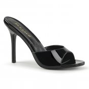 černé dámské pantoflíčky Classique-01-b