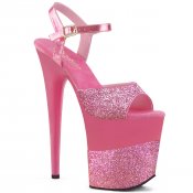 extra vysoké dámské boty s glitry Flamingo-809-2g-png