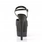 černé vysoké dámské sandály s glitry Adore-709-2g-bg - Velikost 35