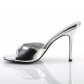 stříbrné dámské pantoflíčky Classique-01-smpu - Velikost 35