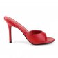 červené dámské pantoflíčky Classique-01-rpu - Velikost 45