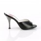 černé dámské pantoflíčky s kamínky Monroe-05-bpu - Velikost 38
