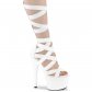 boty sandály s elastickými pásky Adore-700-48-wels - Velikost 40