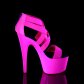 dámské růžové UV sandály na vysoké platformě Adore-769uv-nhpelspt - Velikost 35