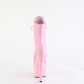 růžové kotníkové kozačky Pleaser Adore-1020-bppu - Velikost 43
