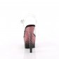 vysoké dámské růžové sandály s glitry Adore-708ss-cbpg - Velikost 41