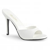 bílé dámské pantoflíčky Classique-01-wpu