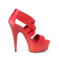 boty dámské sandály s elastickými pásky Delight-669-relspu - Velikost 37