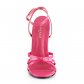 růžové sandálky na vysokém jehlovém podpatku Domina-108-hp - Velikost 45