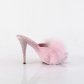 dámské růžové erotické pantofle s kamínky Elegant-401f-bppu - Velikost 38