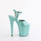 extra vysoké sandále s glitry Flamingo-809gp-aqg - Velikost 36