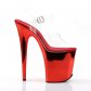 červené boty na extra vysokém podpatku Flamingo-808-crch - Velikost 38