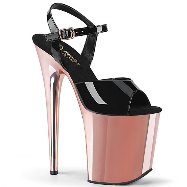 extra vysoké chromové sandále Flamingo-809-brogldch - Velikost 42