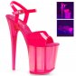 růžové UV boty na extra vysoké platformě Flamingo-809uvt-nhp - Velikost 40