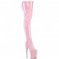 extra vysoké růžové kozačky nad kolena Flamingo-3850-bp - Velikost 38