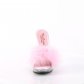 dámské růžové erotické pantofle Glory-501-8-bppuc - Velikost 39