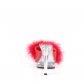 dámské červené erotické pantofle Glory-501-8-rpuc - Velikost 41