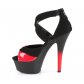 dámské páskové sandálky Kiss-221-bnbrptm - Velikost 40