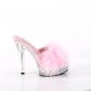 dámské růžové erotické pantofle Majesty-501-8-bppuc - Velikost 37