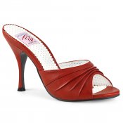 červené dámské pantoflíčky Monroe-01-rpu